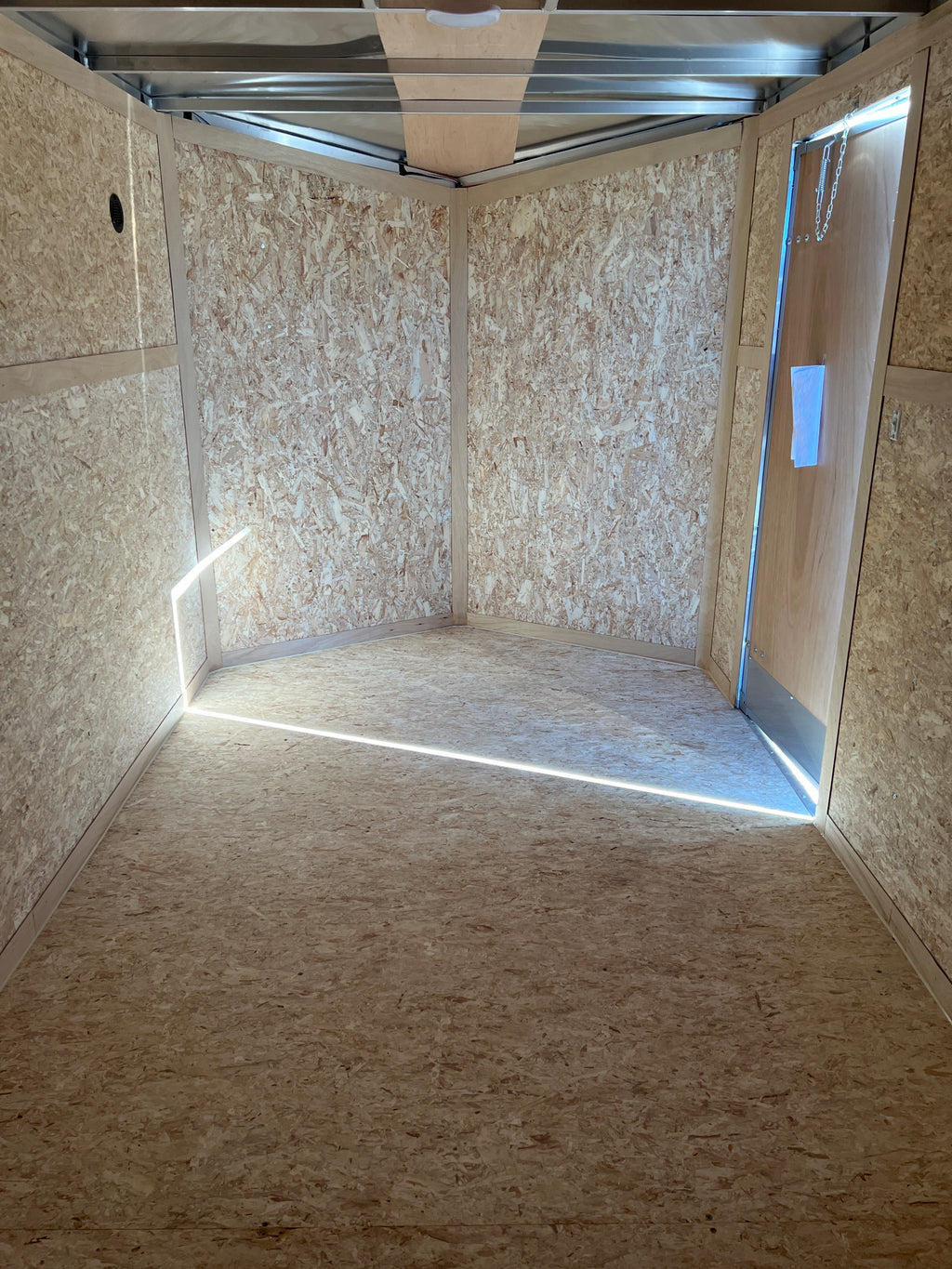 7 x 14 Enclosed Tandem  Trailer