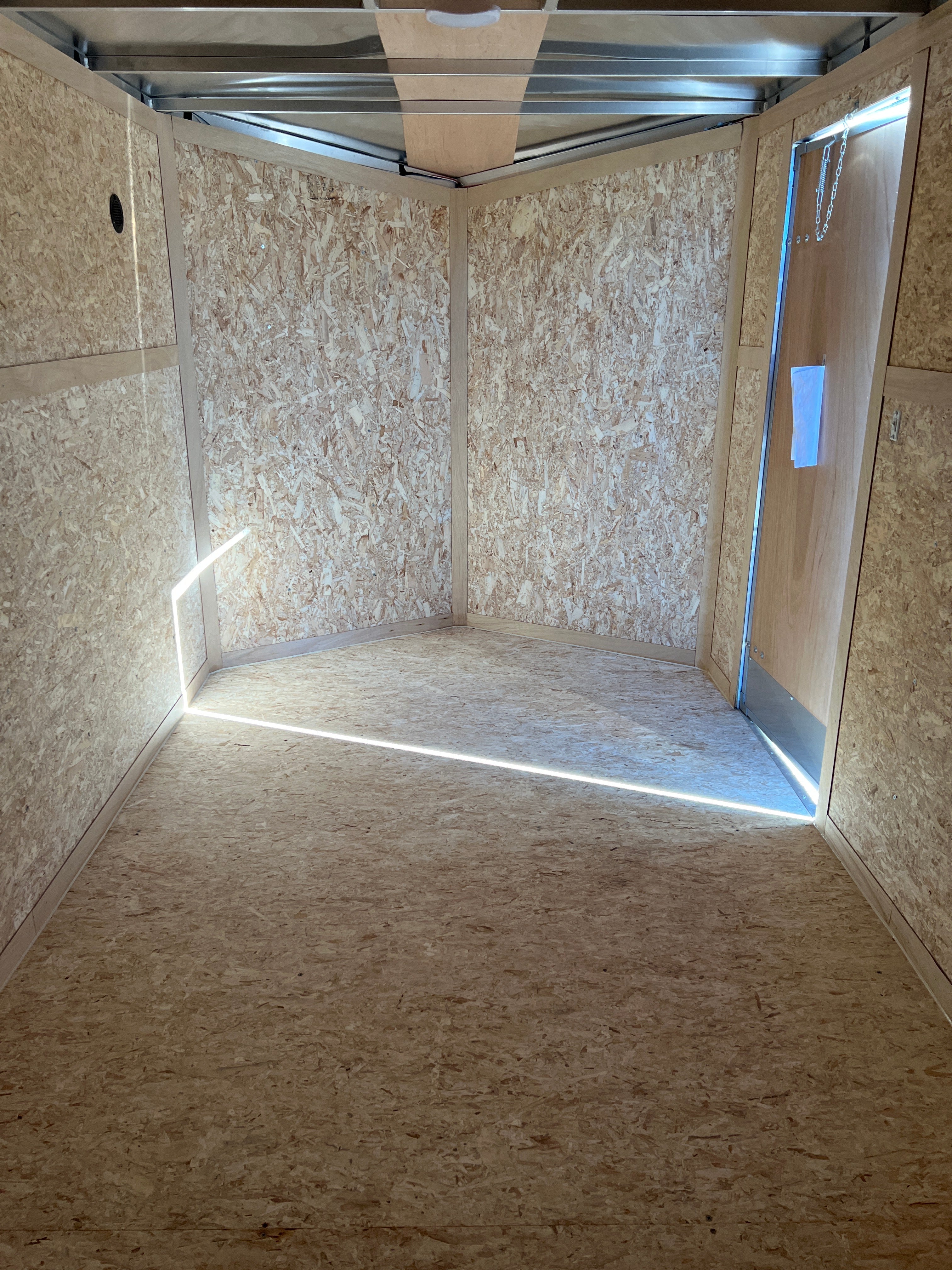 7 x 14 Enclosed Tandem  Trailer