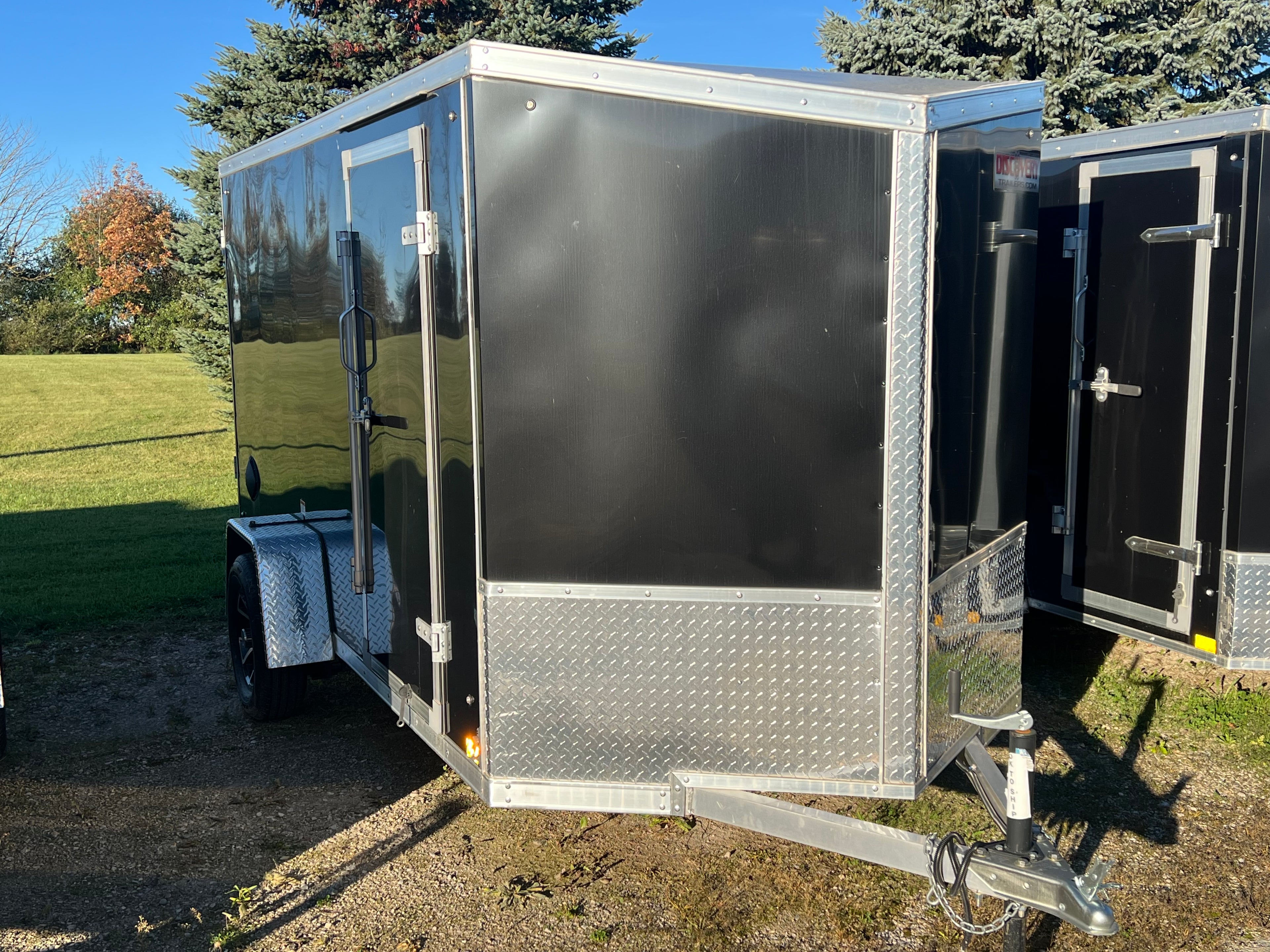 6x12 Aluminum Enclosed Trailer