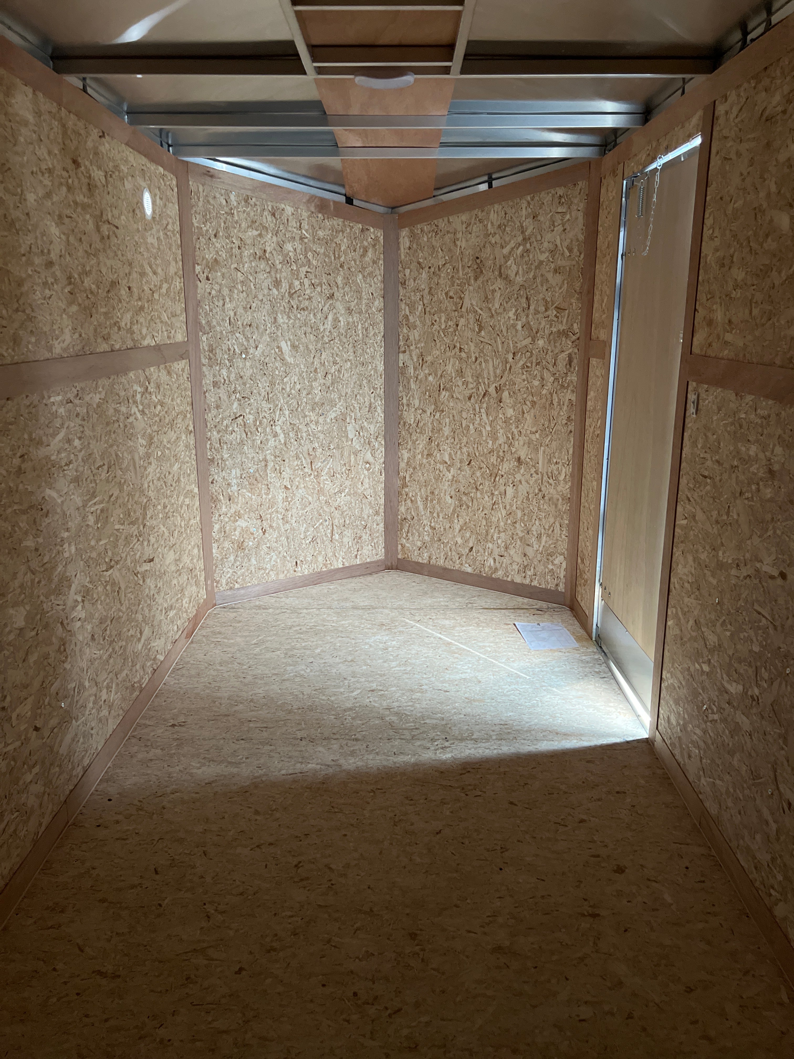 6x14 Enclosed Aluminum Ramp Door Trailer