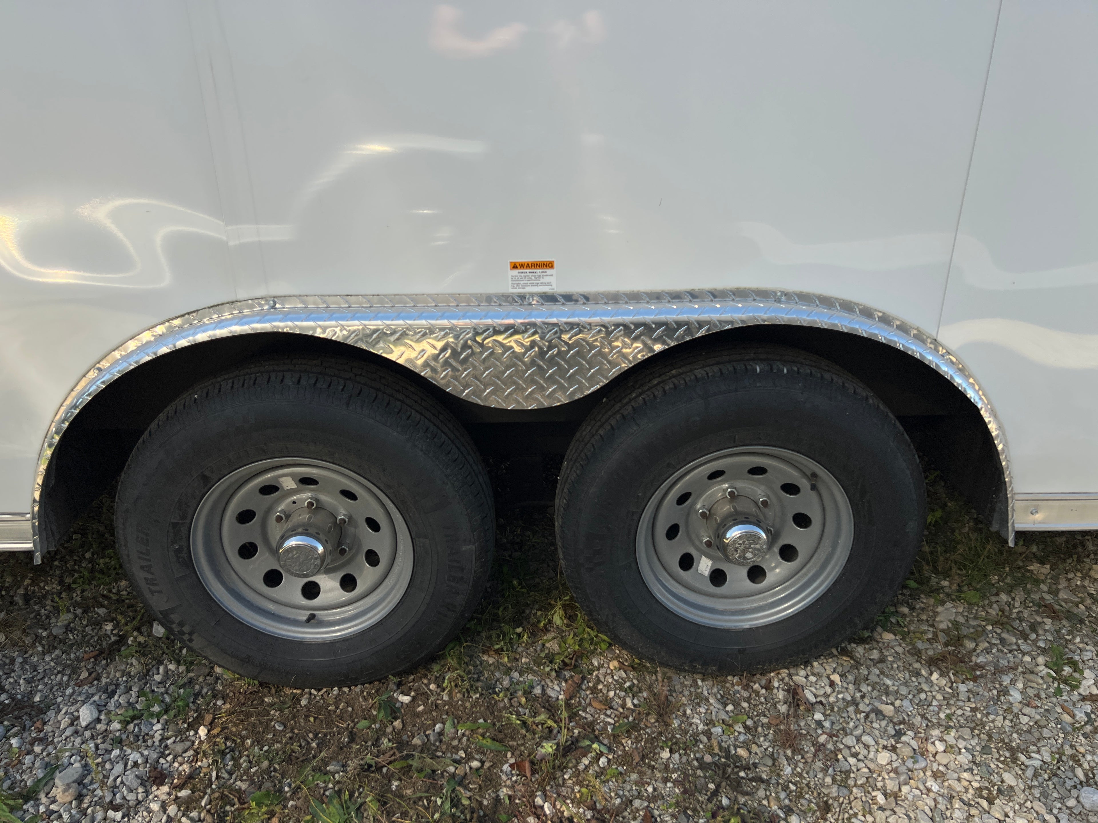 102x24 Enclosed V nose Car Hauler - DEMO