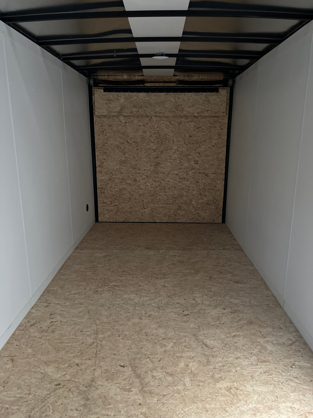 7x16 Enclosed Ramp Door Cargo Trailer
