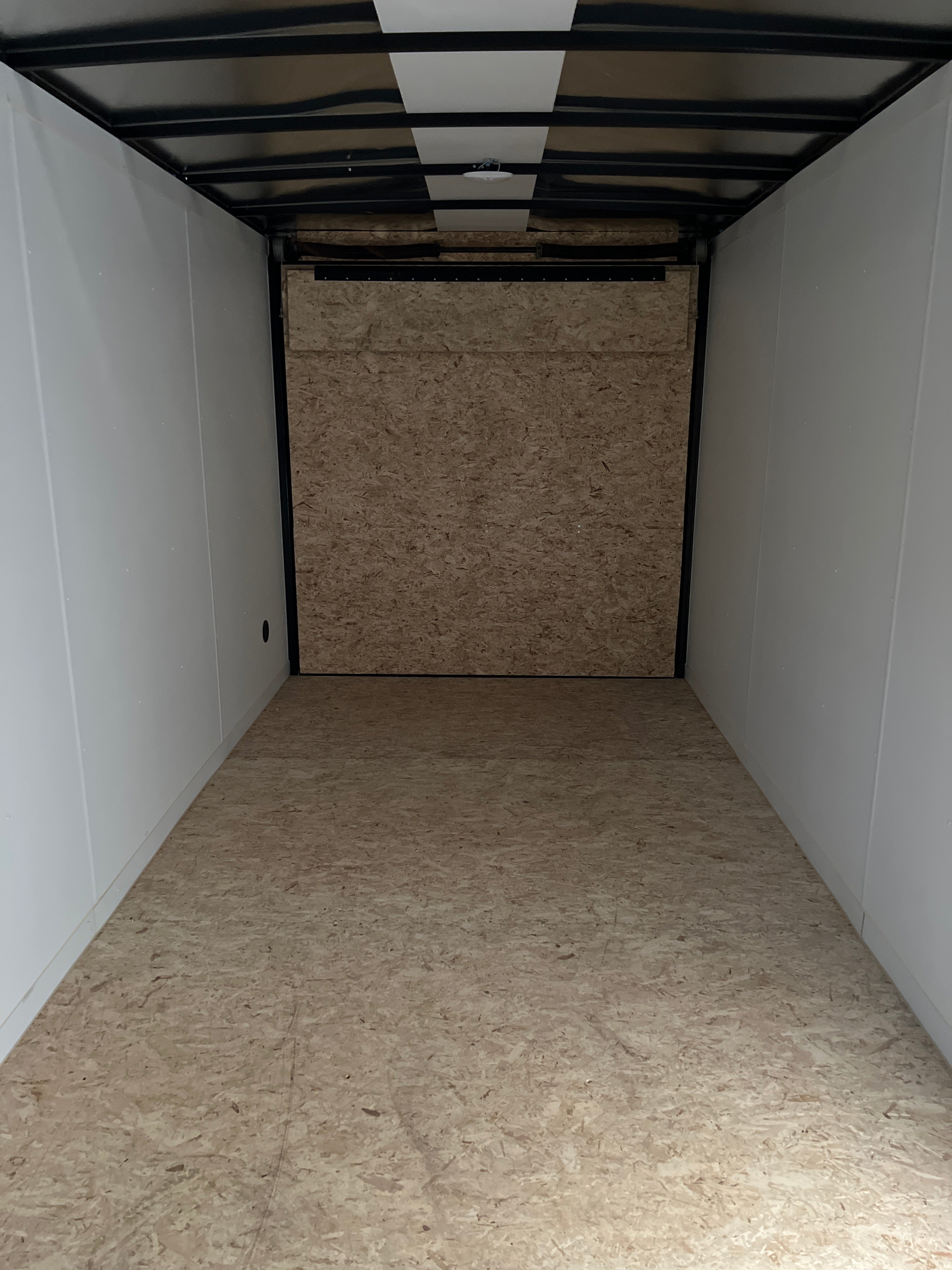 7x16 Enclosed Ramp Door Cargo Trailer