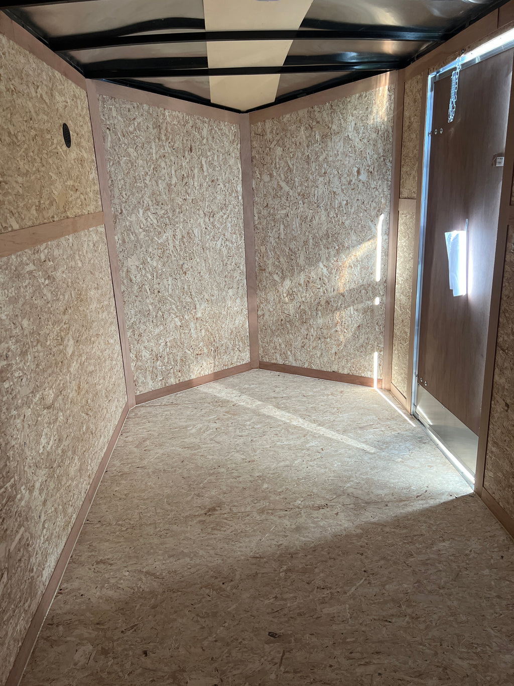 6x12 Enclosed Ramp Door Trailer