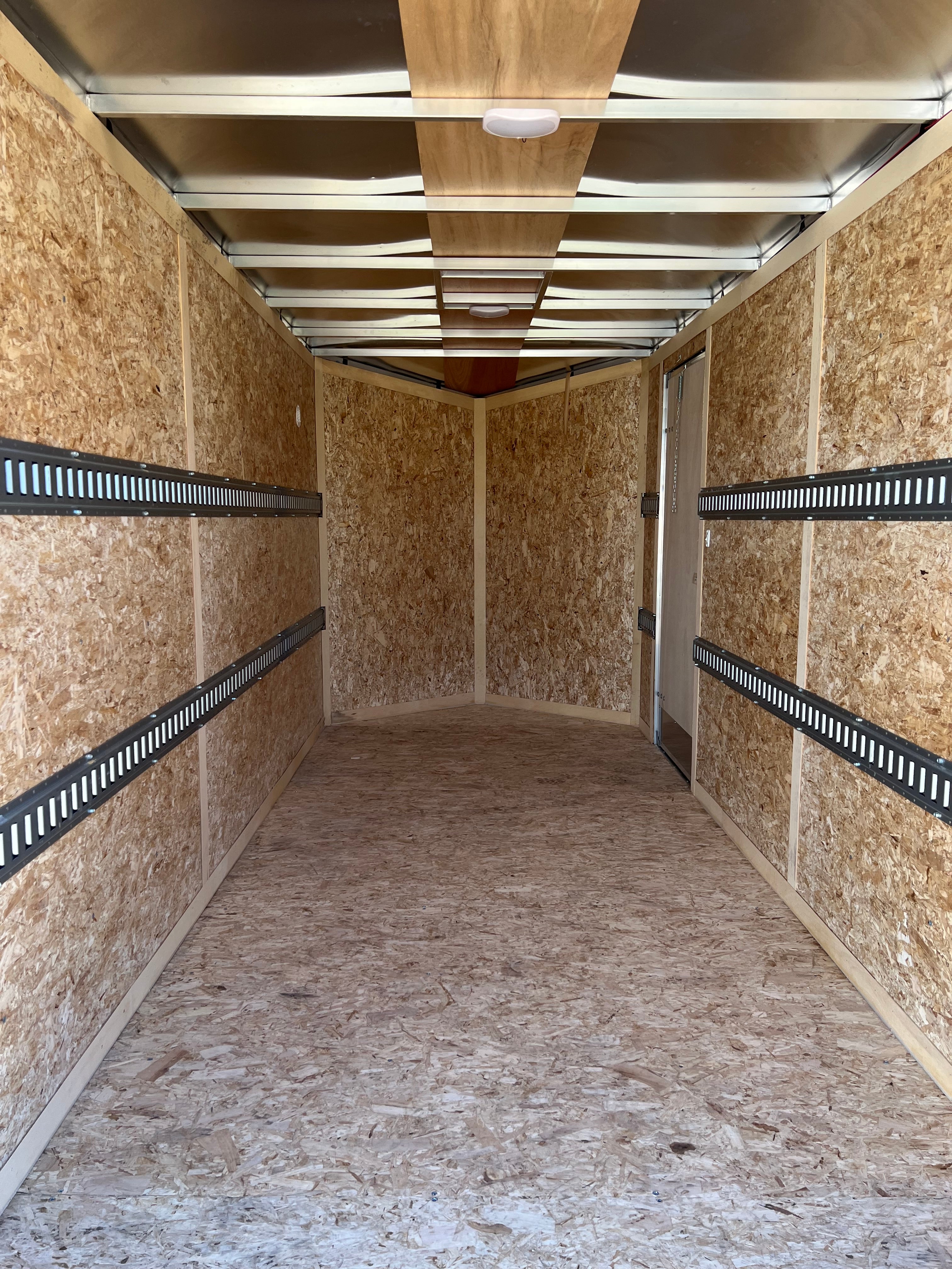 6x14 Enclosed Ramp Door Trailer