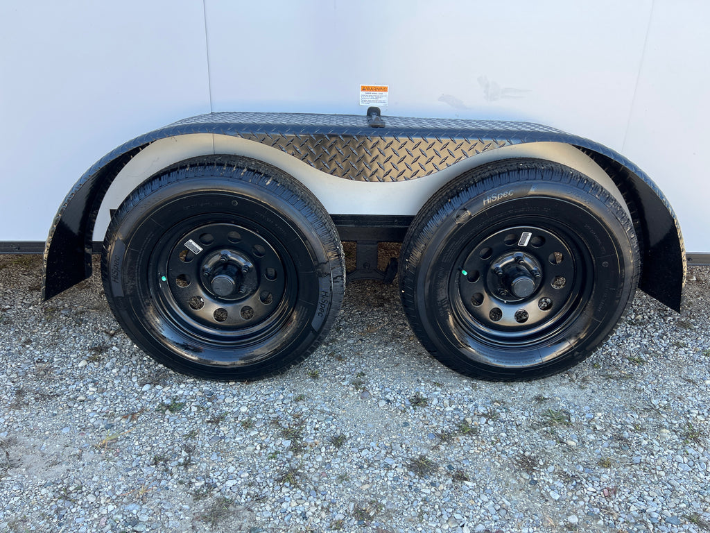 7x16 Enclosed Ramp Door Cargo Trailer