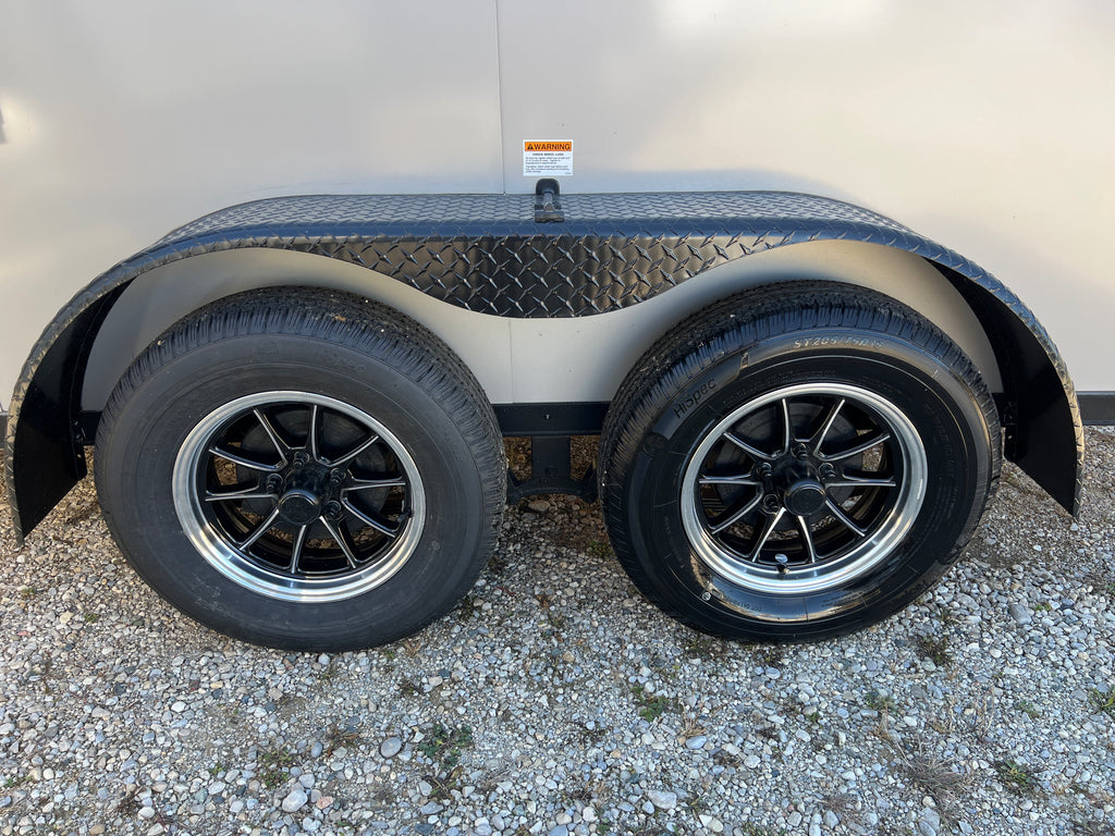 7x14 Enclosed SXS Aluminum Ramp Trailer