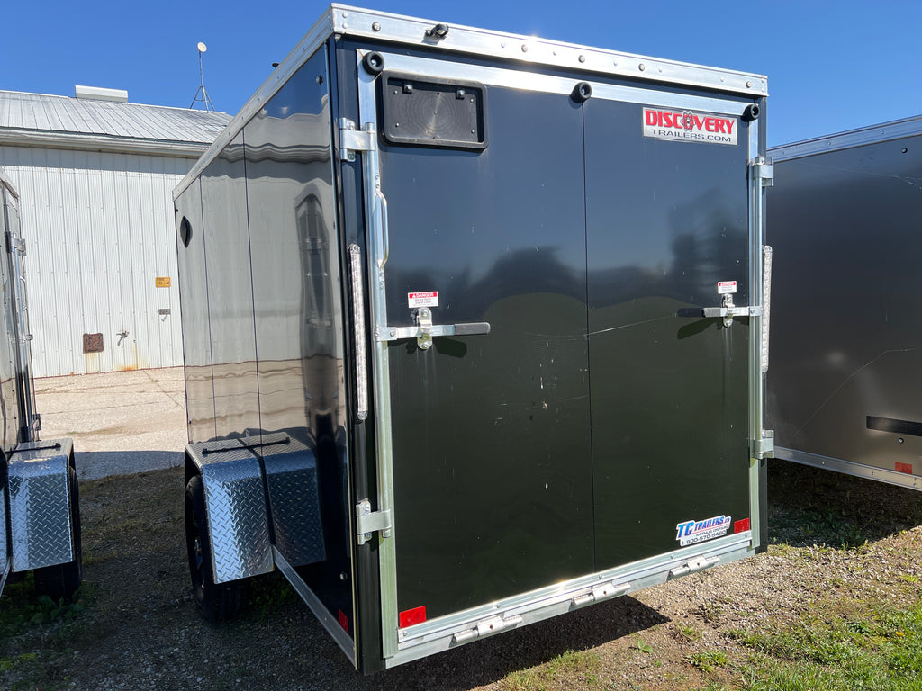 6x12 Aluminum Enclosed Trailer