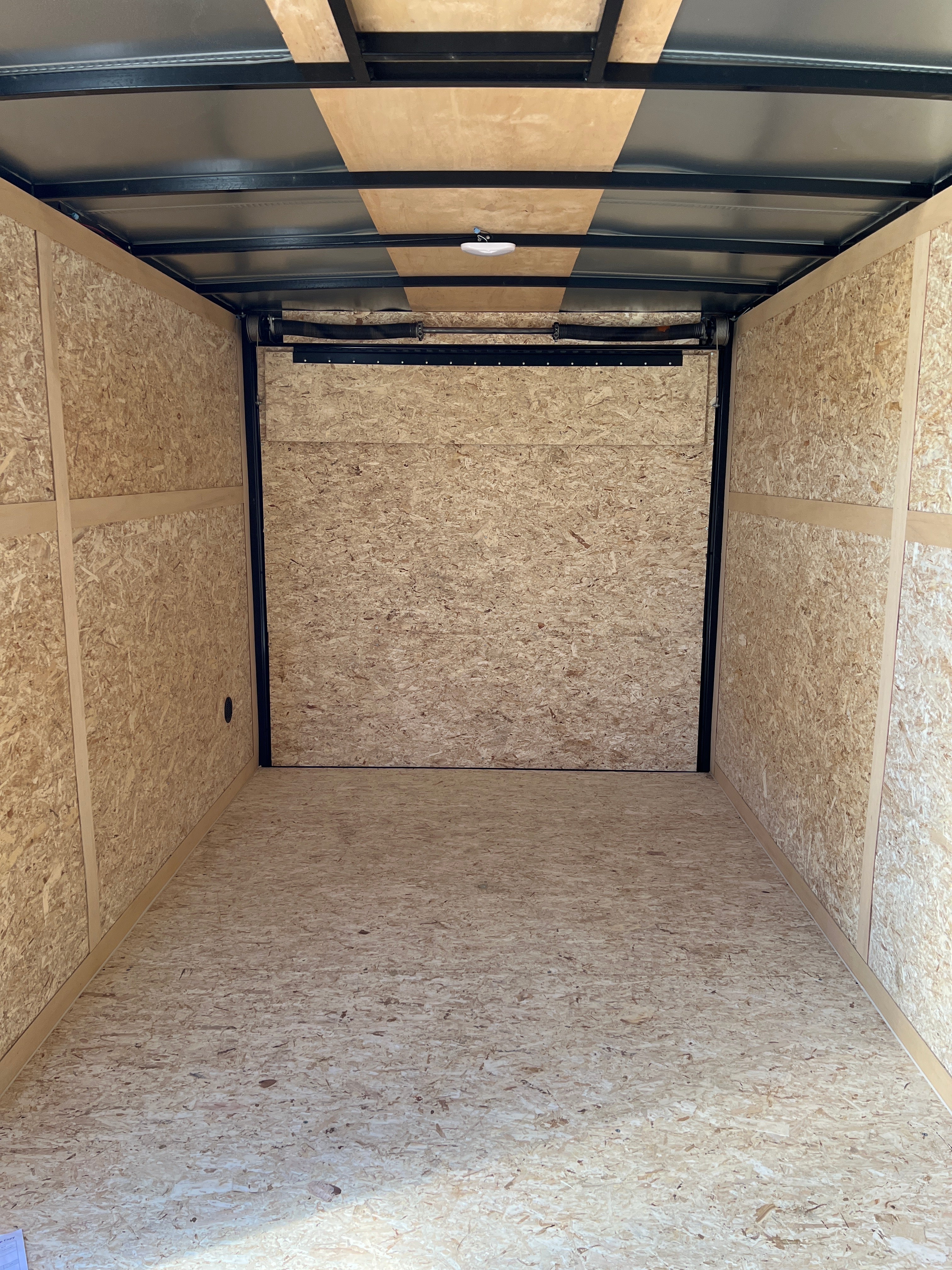 7x14 Enclosed Ramp Door Cargo Trailer
