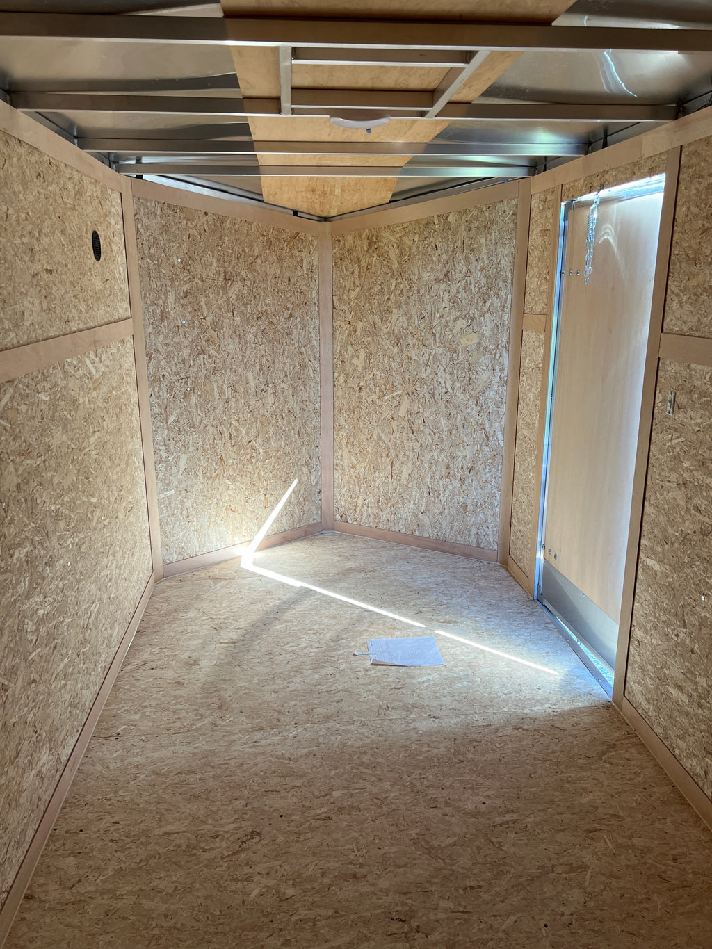 6x12 Aluminum Enclosed Trailer
