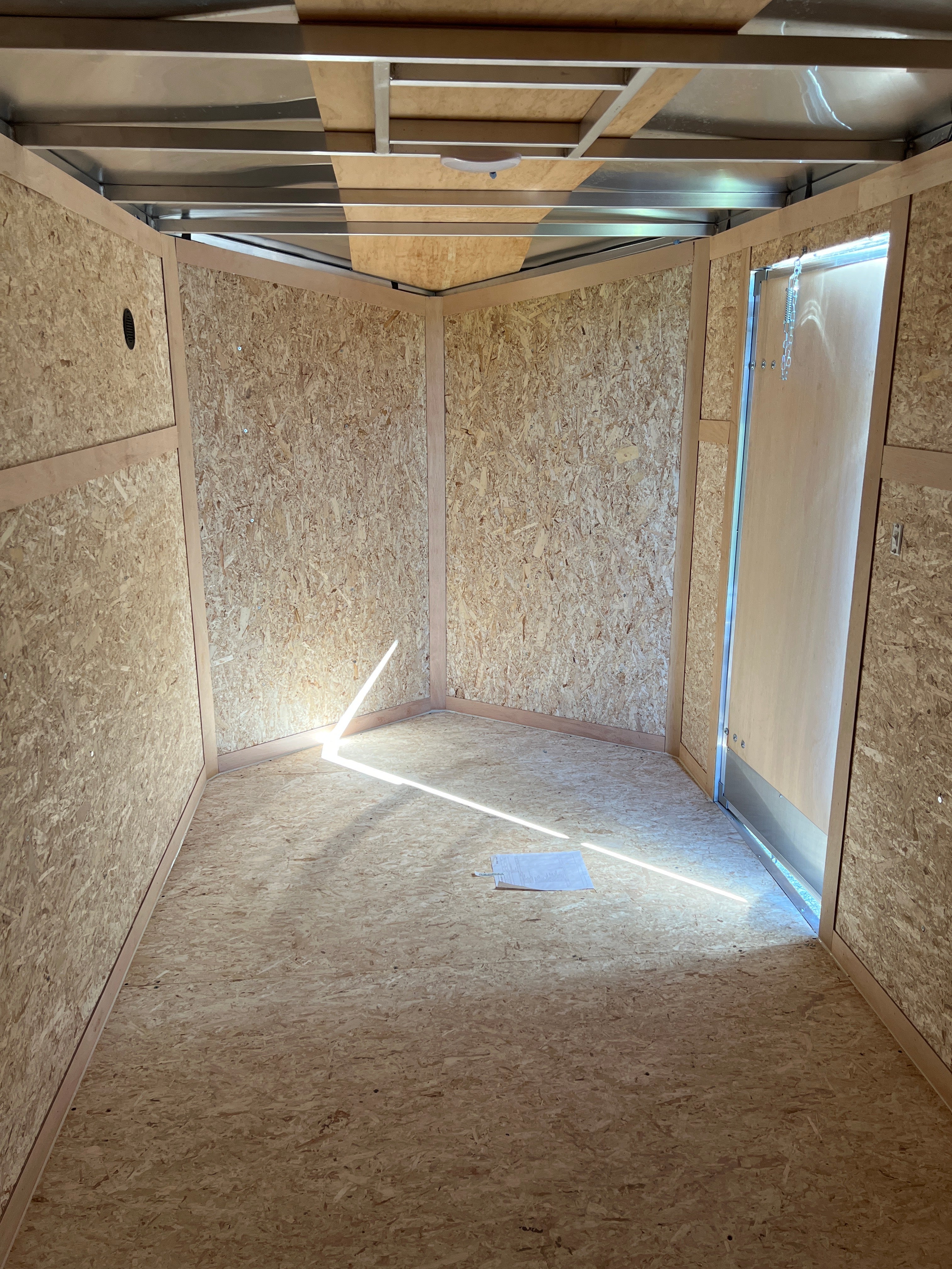 6x12 Aluminum Enclosed Trailer