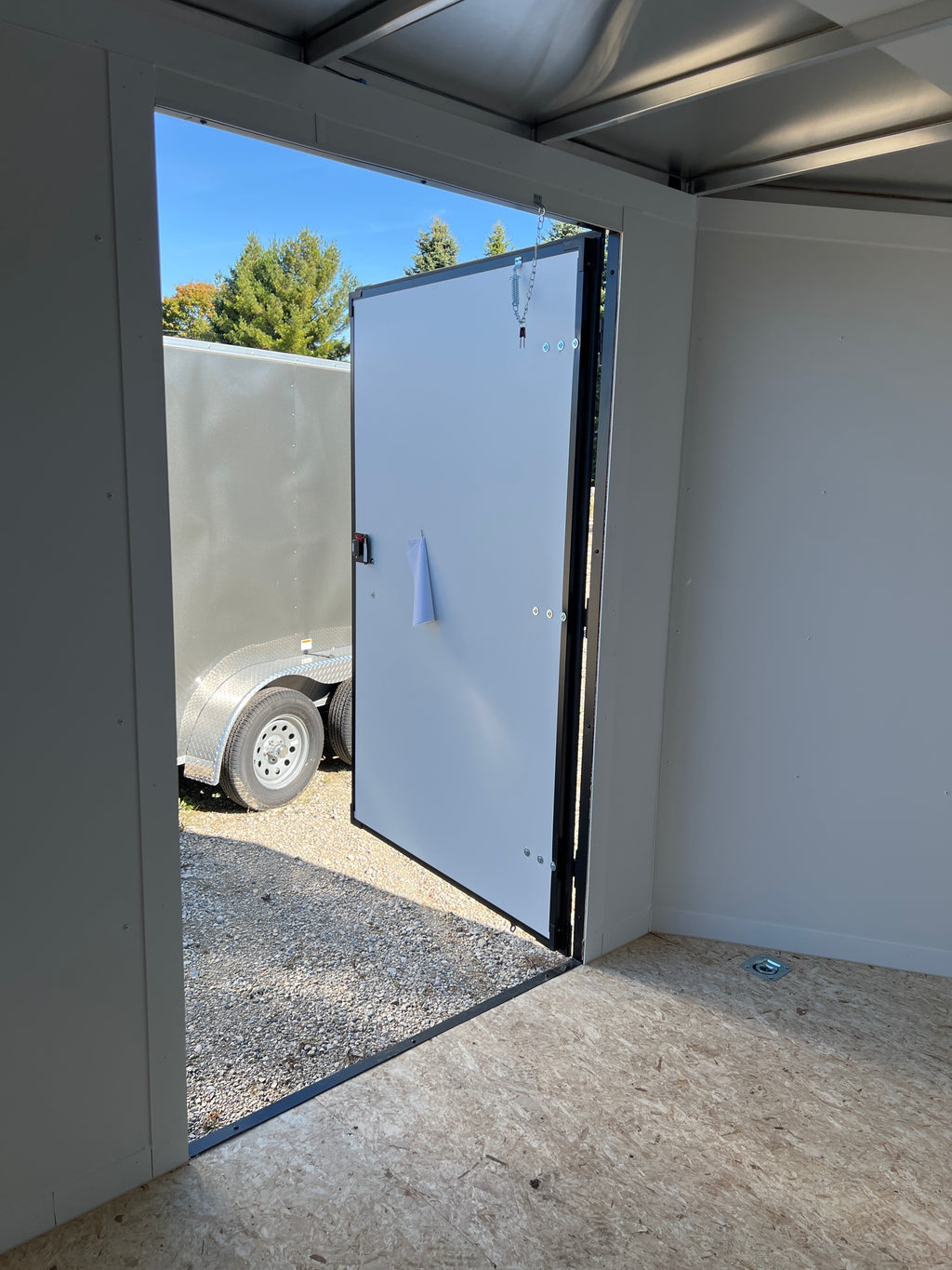 7x14 Enclosed SXS Aluminum Ramp Trailer