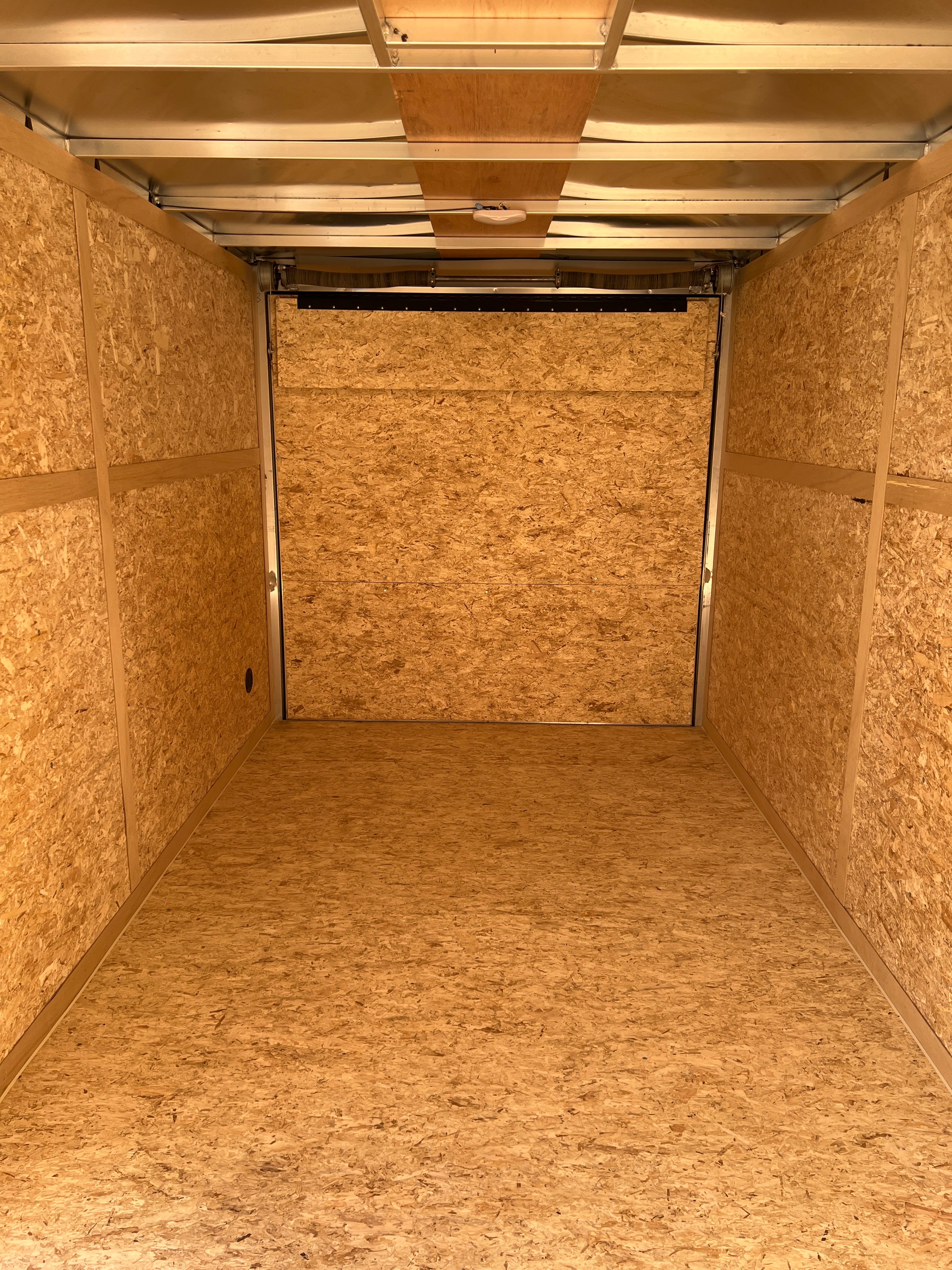 7 x 14 Enclosed Tandem  Trailer