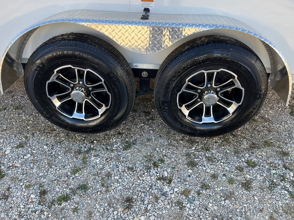 6x14 Enclosed Ramp Door Trailer