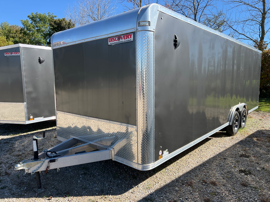 102x24 Enclosed Car Hauler