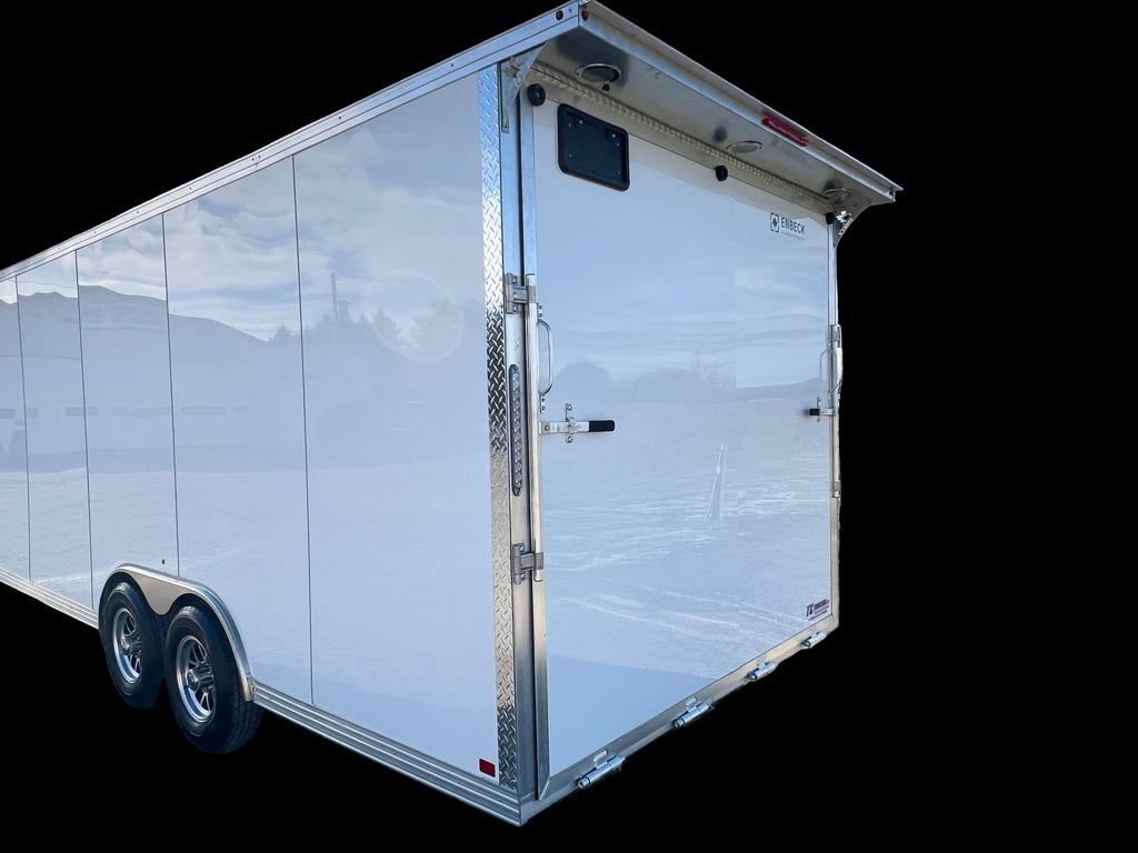 Enbeck 102x20 Enclosed Ramp Door Trailer