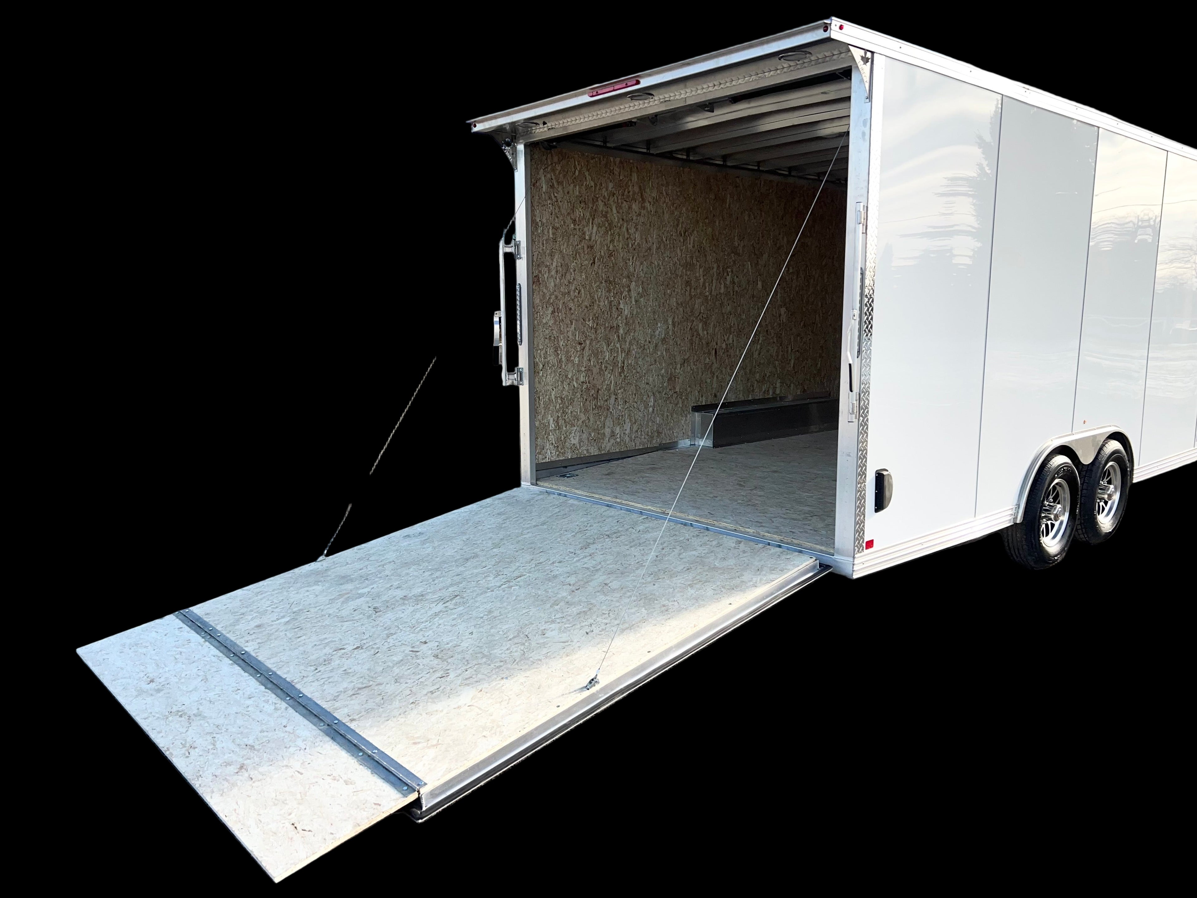 Enbeck 102x20 Enclosed Ramp Door Trailer