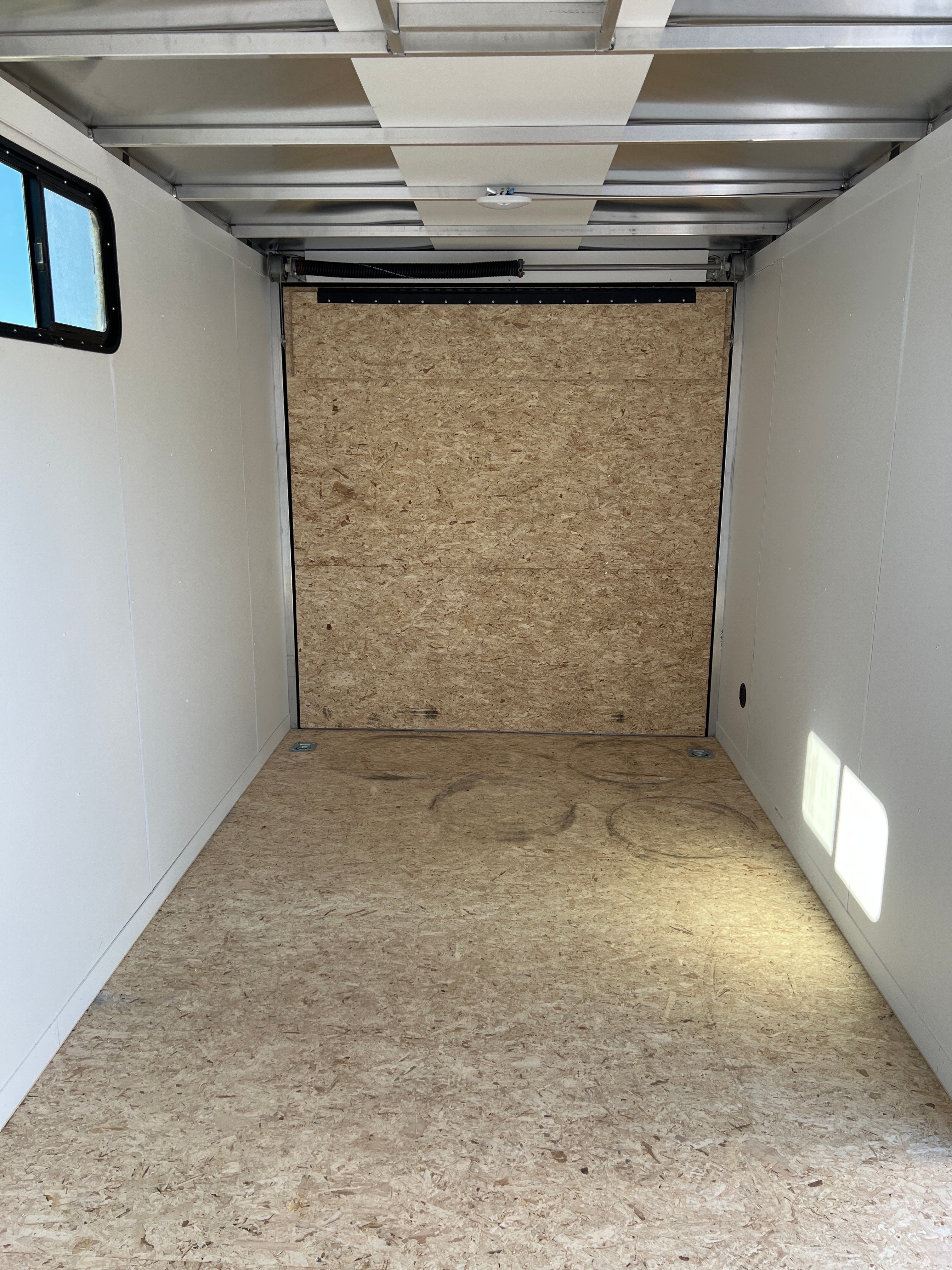 7x14 Enclosed SXS Aluminum Ramp Trailer