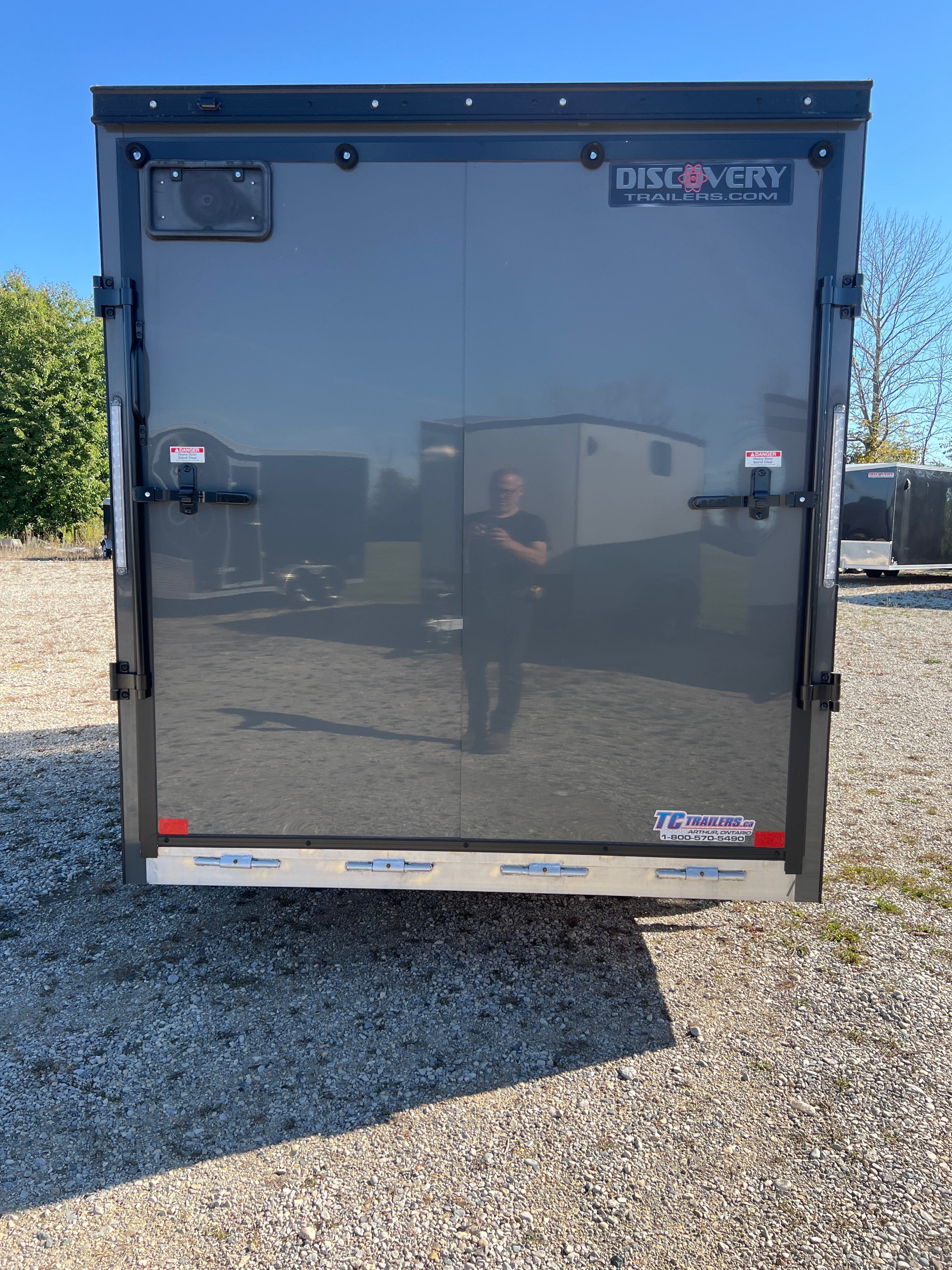 7x14 Enclosed Aluminum Cargo Trailer