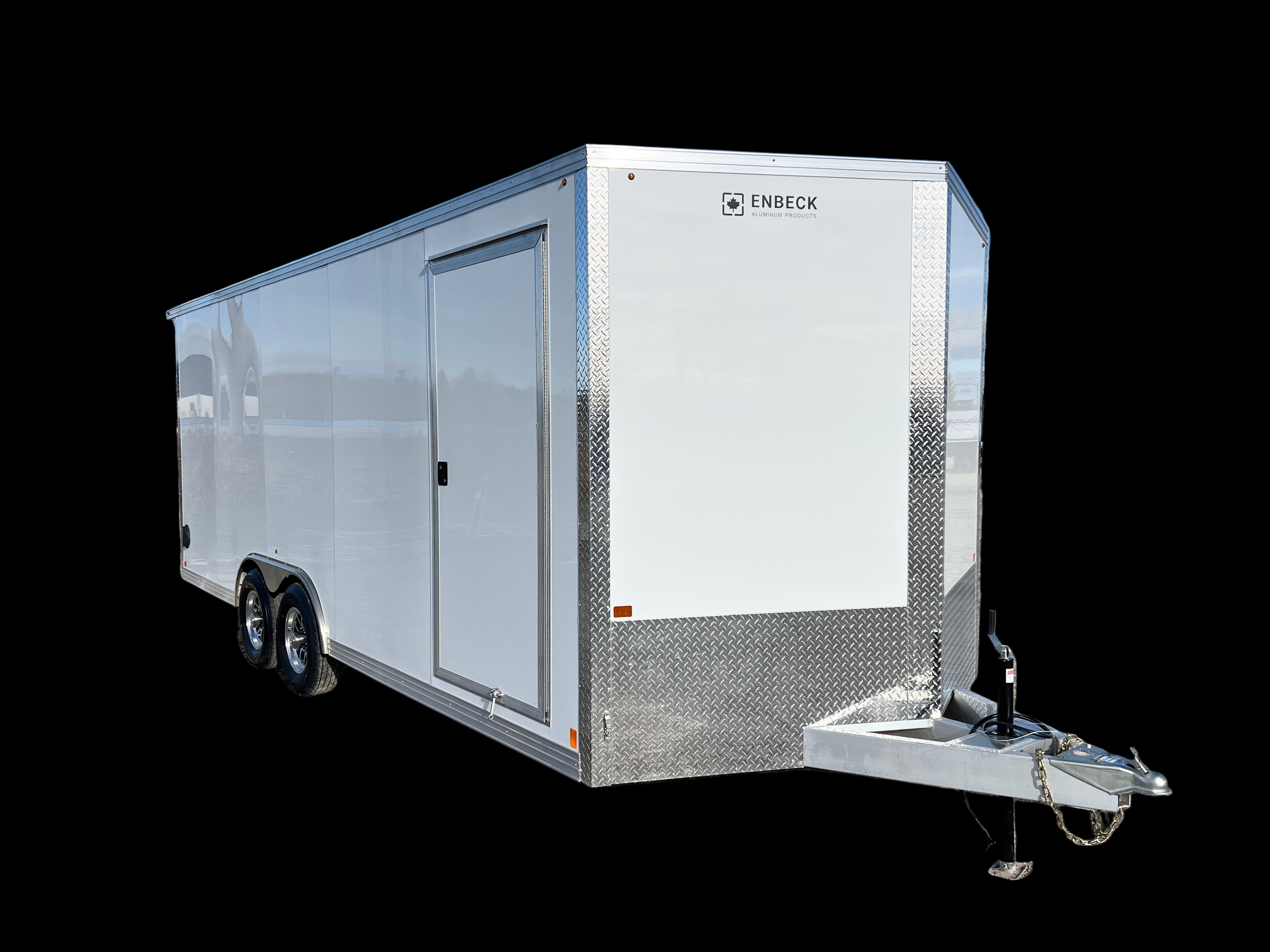 Enbeck 102x20 Enclosed Ramp Door Trailer
