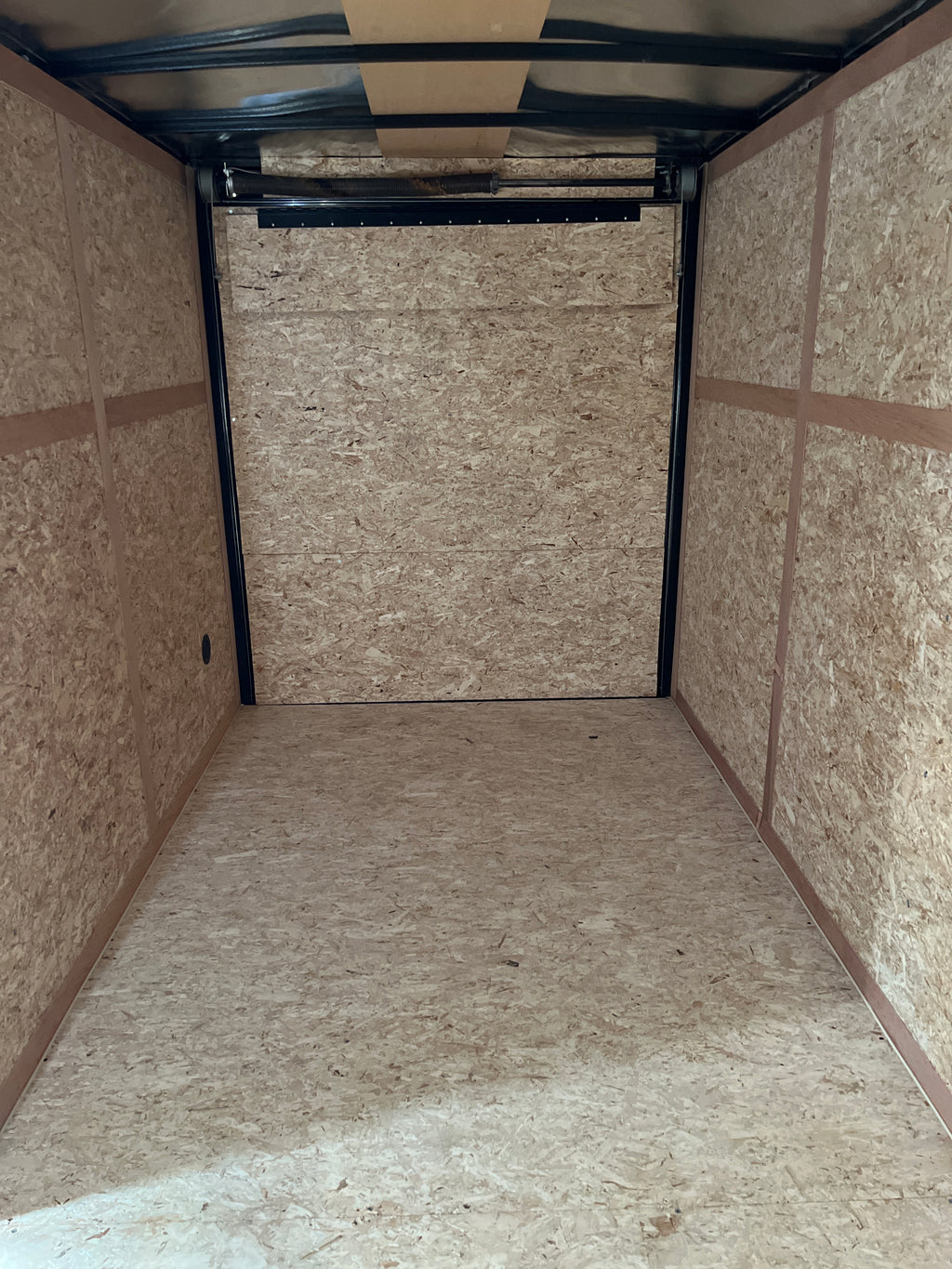 6x12 Enclosed Ramp Door Trailer