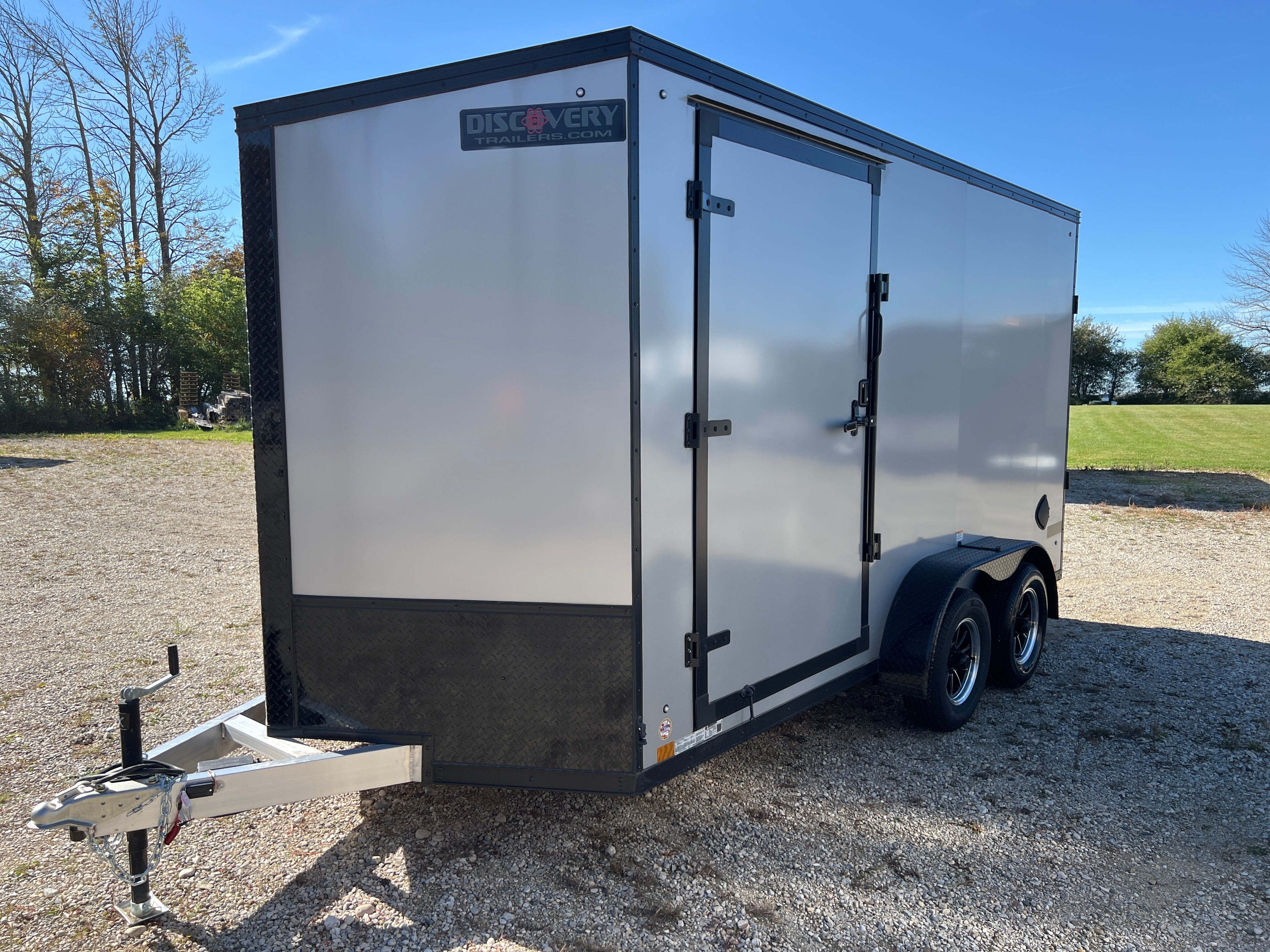 7x14 Enclosed SXS Aluminum Ramp Trailer