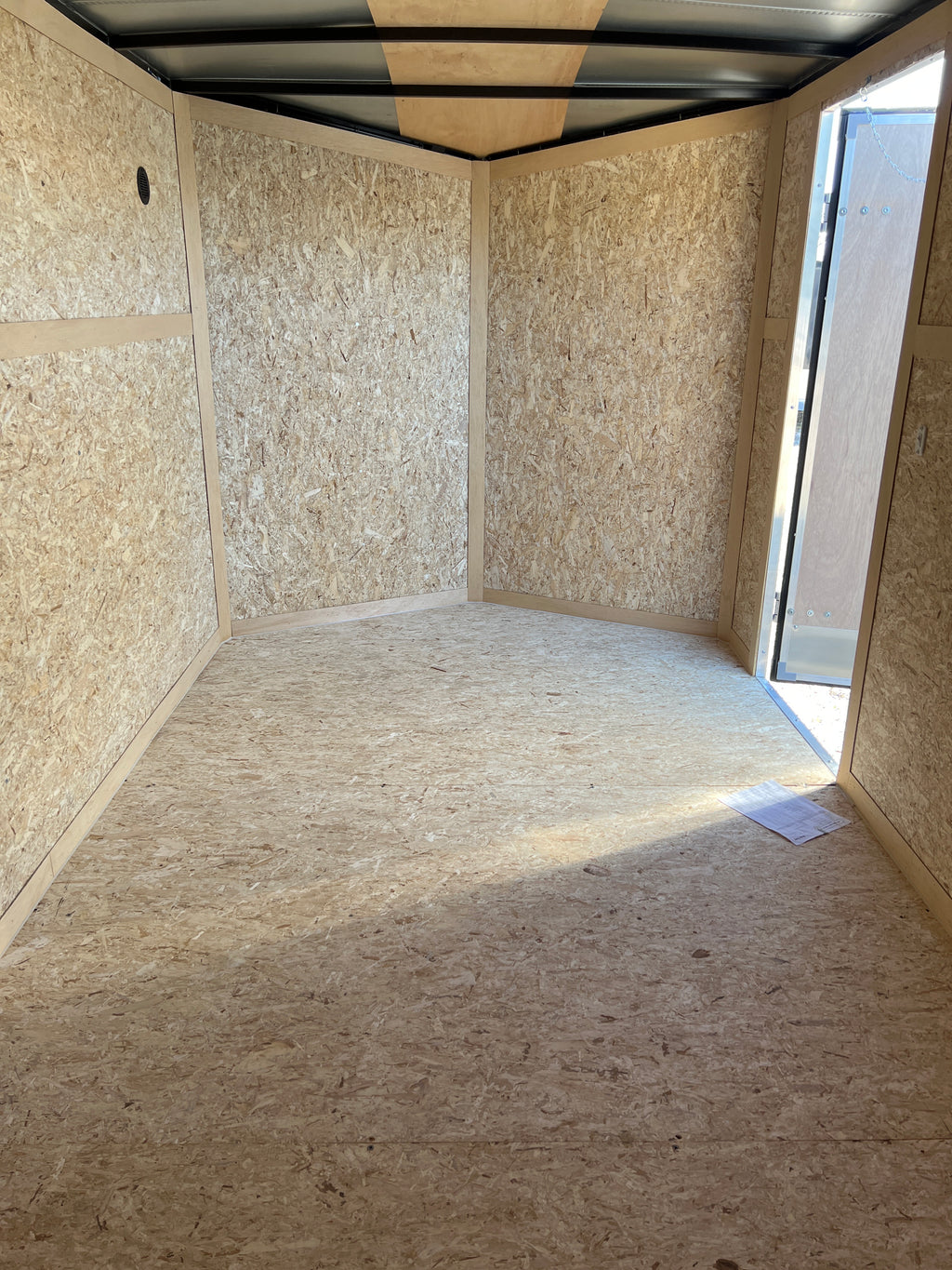 7x14 Enclosed Ramp Door Cargo Trailer