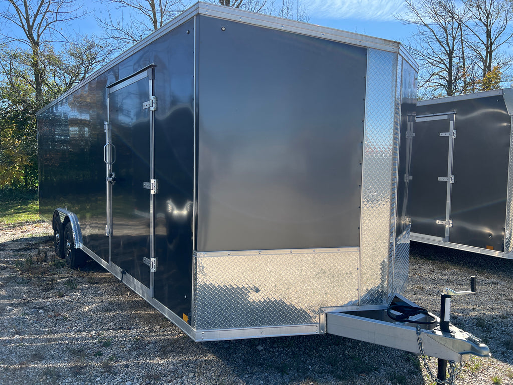 102x24 Enclosed Car Hauler