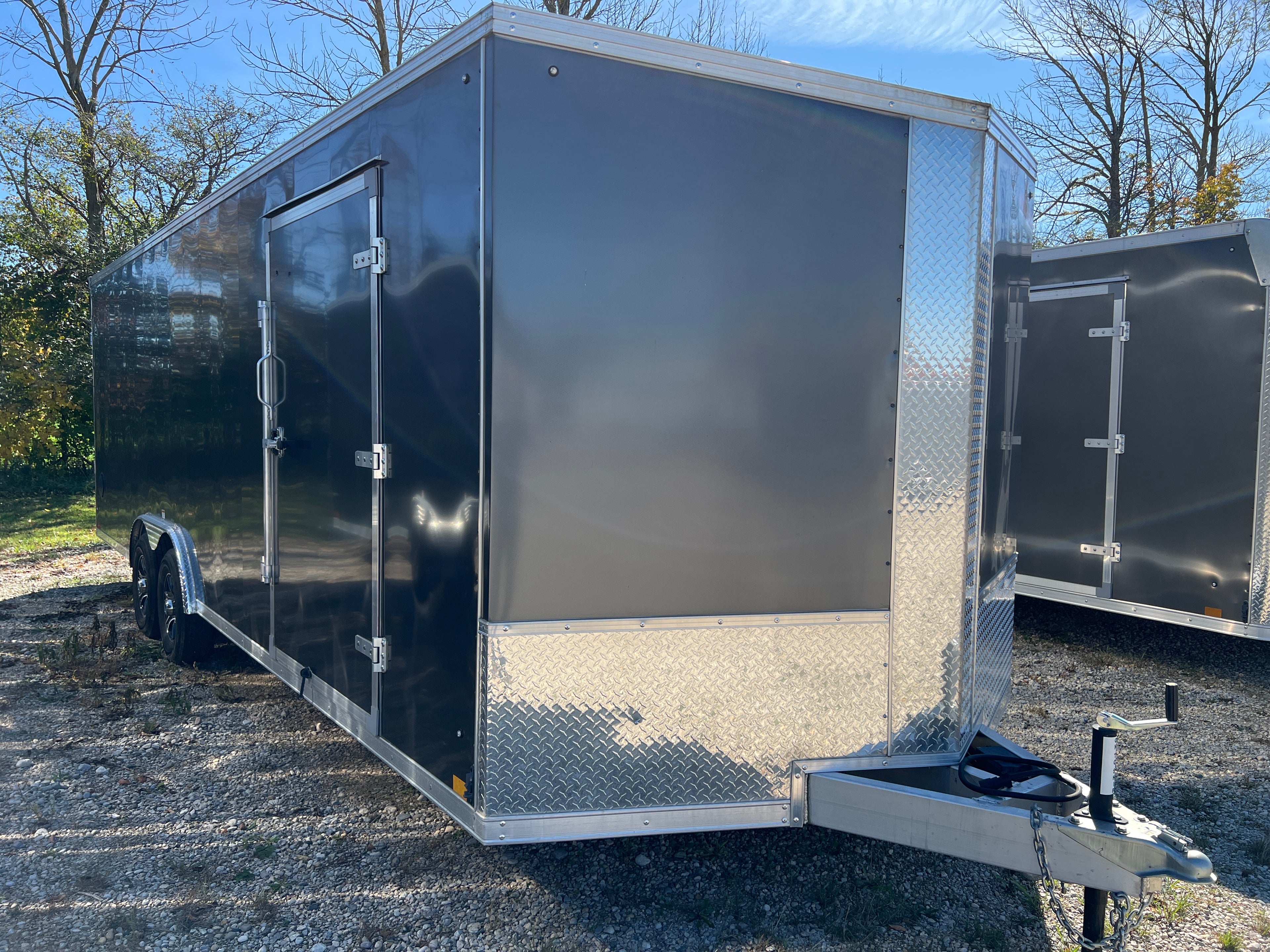 102x24 Enclosed Car Hauler