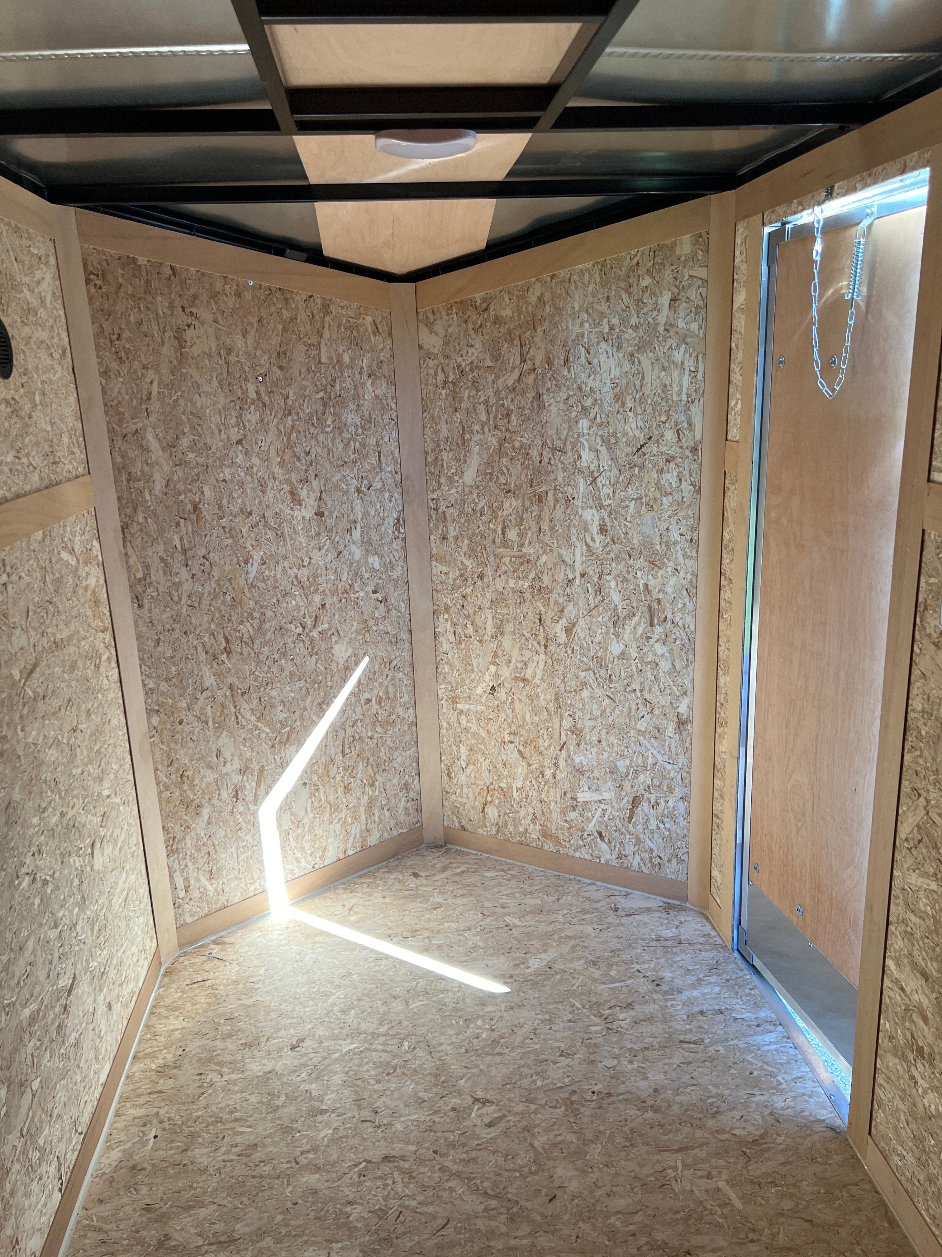 5x8 V Nose Enclosed Trailer