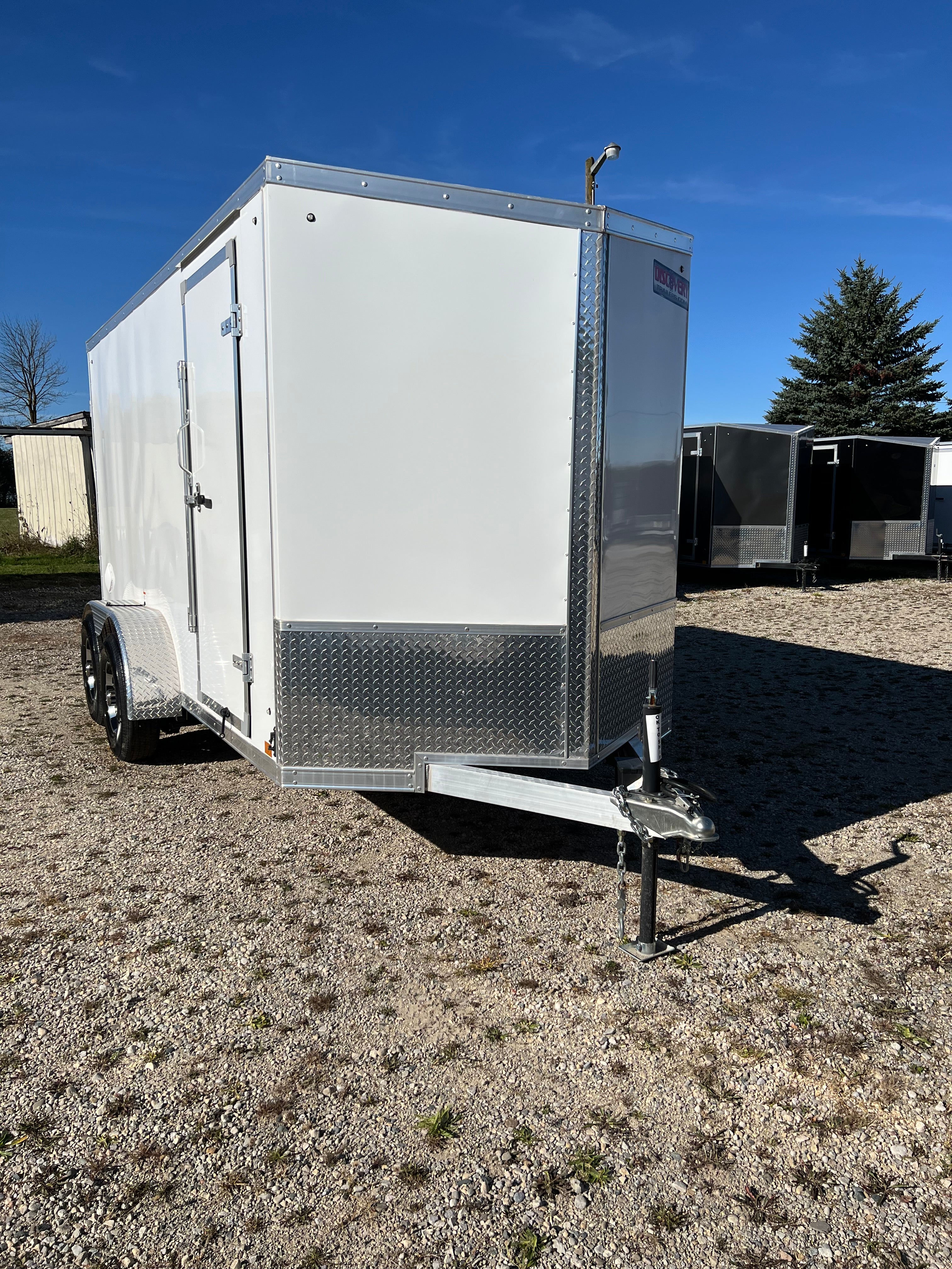 6x14 Enclosed Ramp Door Trailer