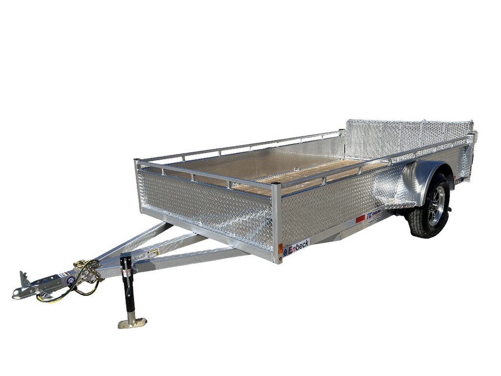 5x10 ENBECK Open Aluminum Utility Trailer