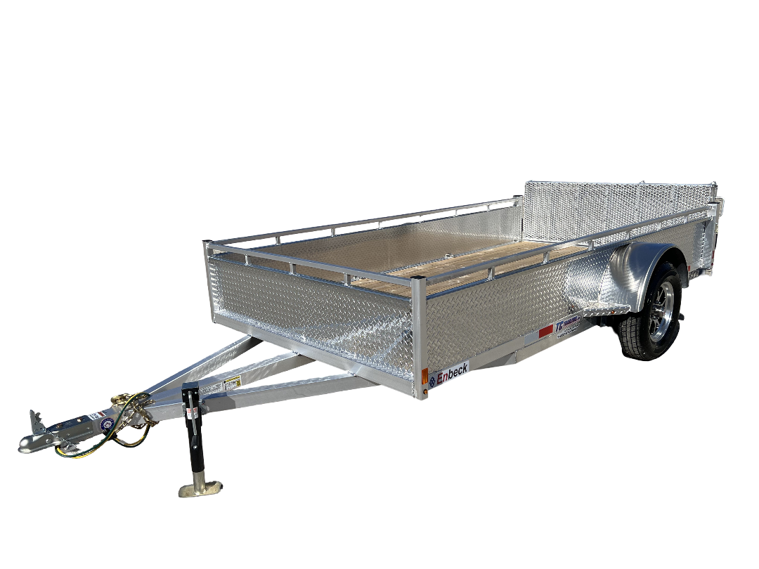 5x10 ENBECK Open Aluminum Utility Trailer