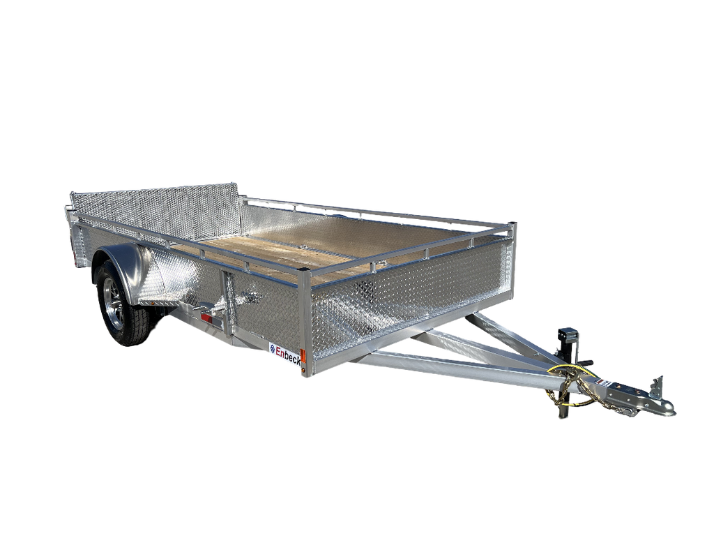 6x12 ENBECK Open Aluminum Utility Trailer