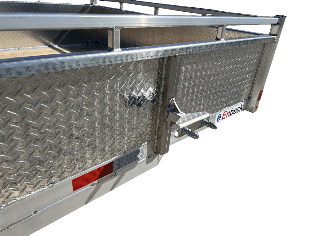5x10 ENBECK Open Aluminum Utility Trailer