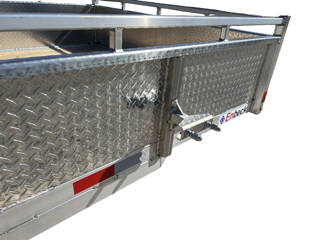 5x10 ENBECK Open Aluminum Utility Trailer