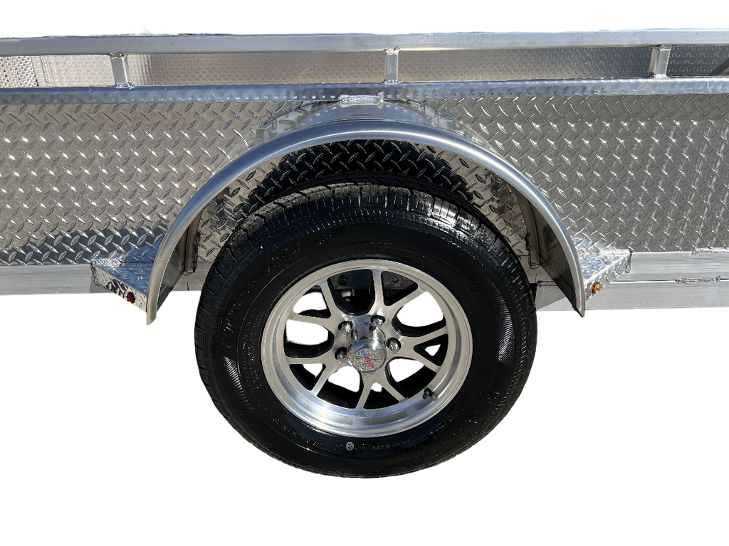 6x12 ENBECK Open Aluminum Utility Trailer