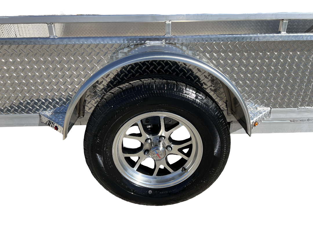 6x12 ENBECK Open Aluminum Utility Trailer