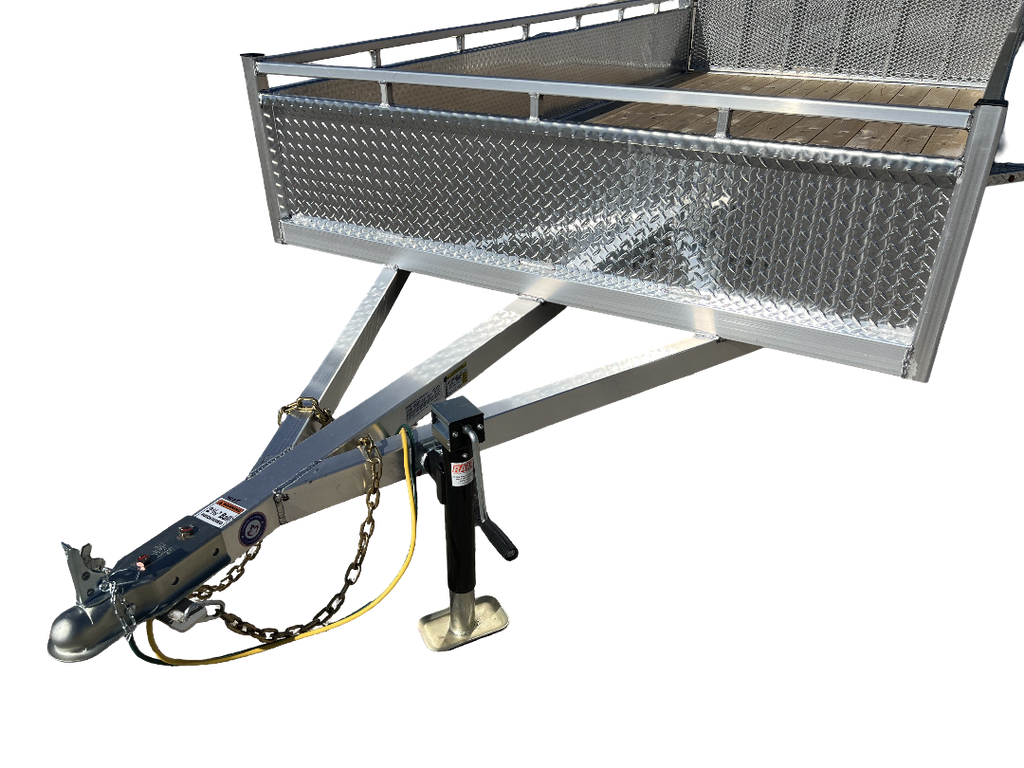 6x12 ENBECK Open Aluminum Utility Trailer