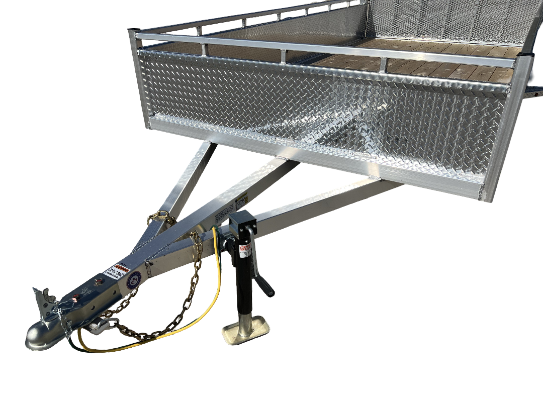 6x12 ENBECK Open Aluminum Utility Trailer