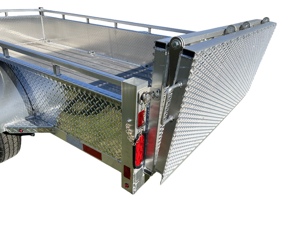 5x10 ENBECK Open Aluminum Utility Trailer