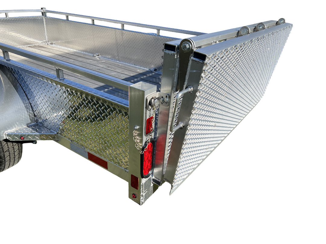 5x10 ENBECK Open Aluminum Utility Trailer