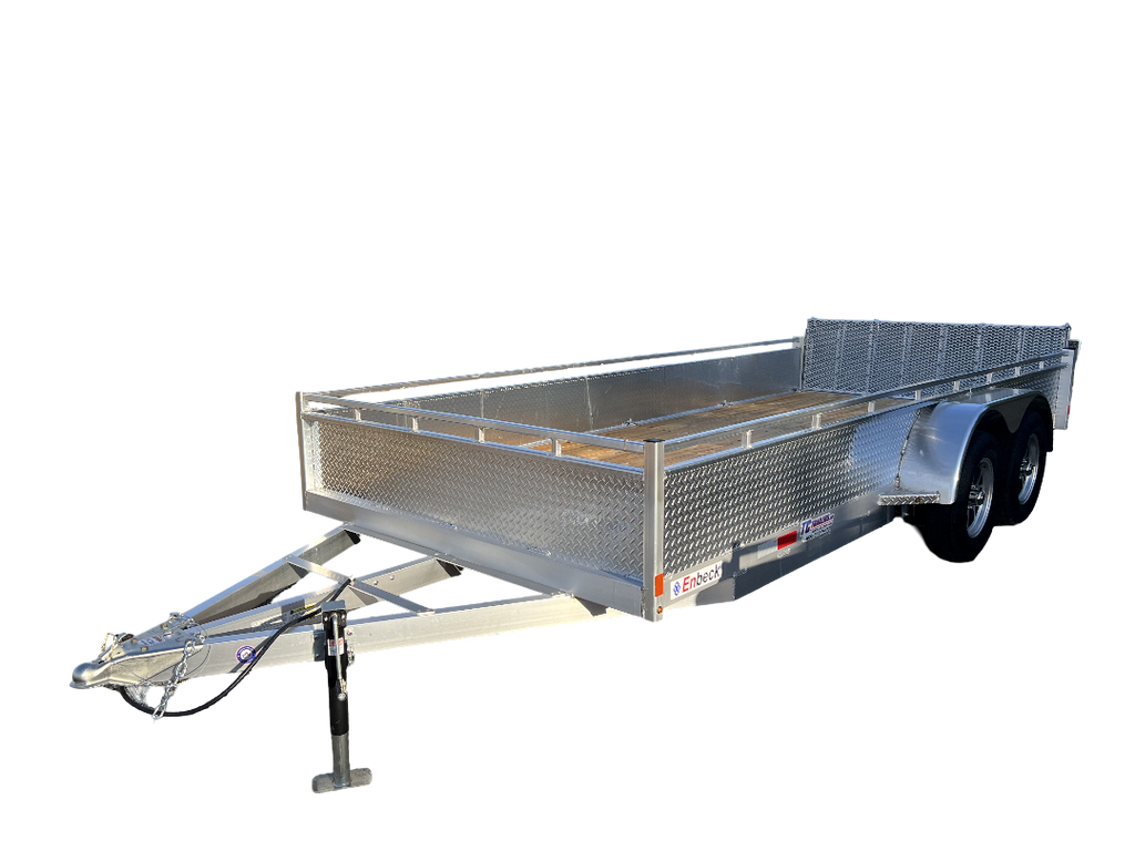 7x16 ENBECK Aluminum Utility Trailer