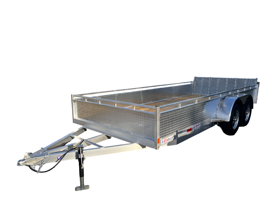 7x14 ENBECK Aluminum Utility Trailer