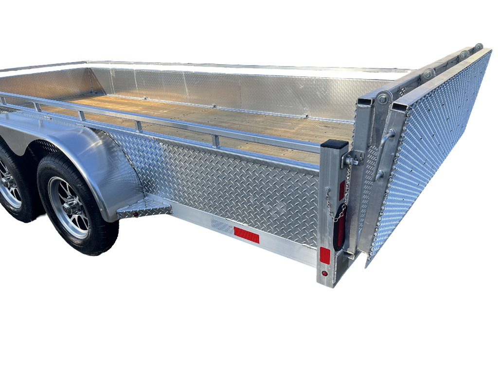 7x16 ENBECK Aluminum Utility Trailer