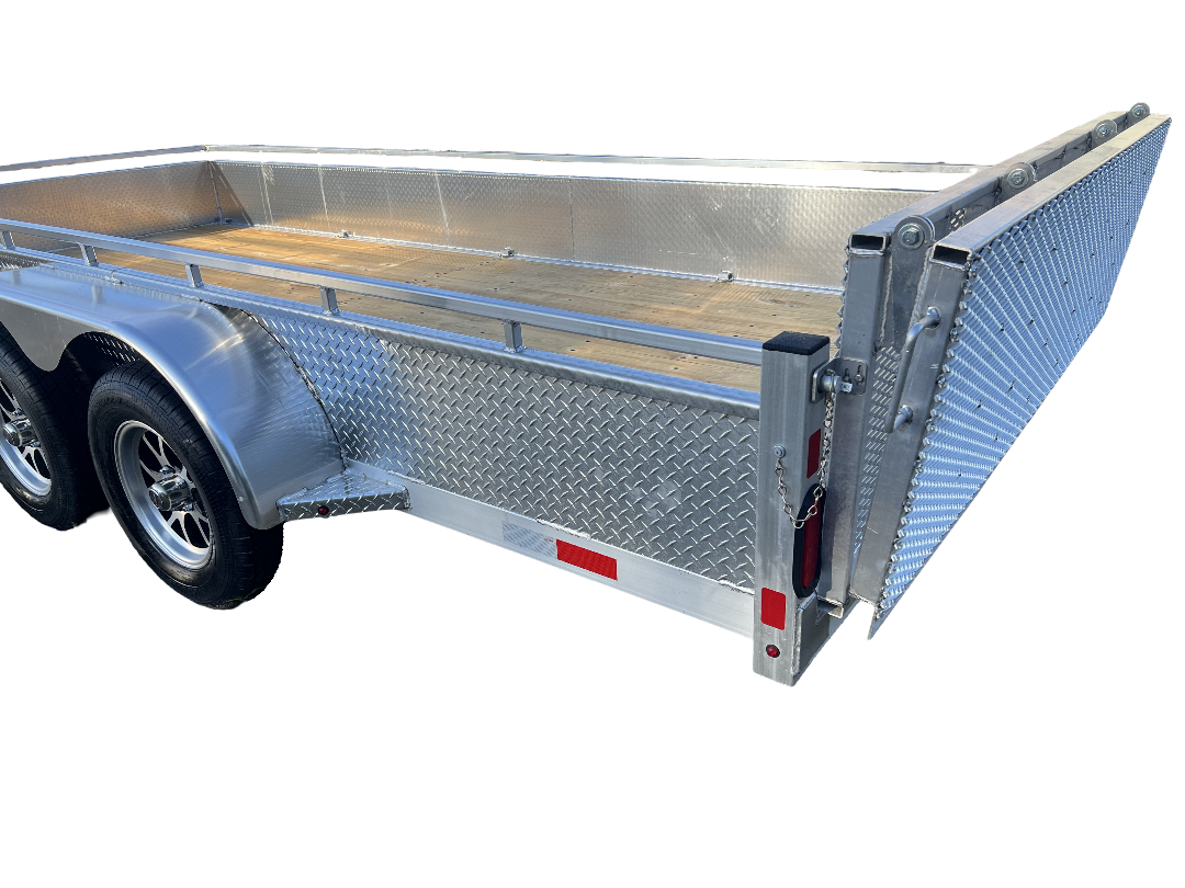 7x14 ENBECK Aluminum Utility Trailer