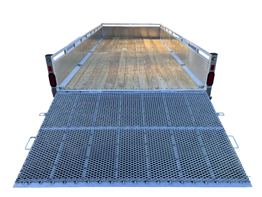 7x16 ENBECK Aluminum Utility Trailer