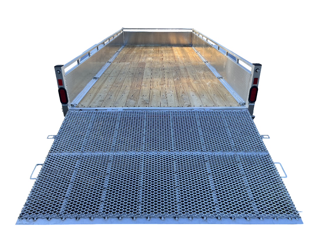 7x16 ENBECK Aluminum Utility Trailer