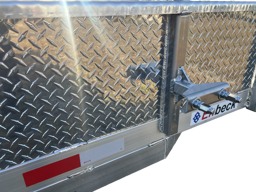 7x16 ENBECK Aluminum Utility Trailer