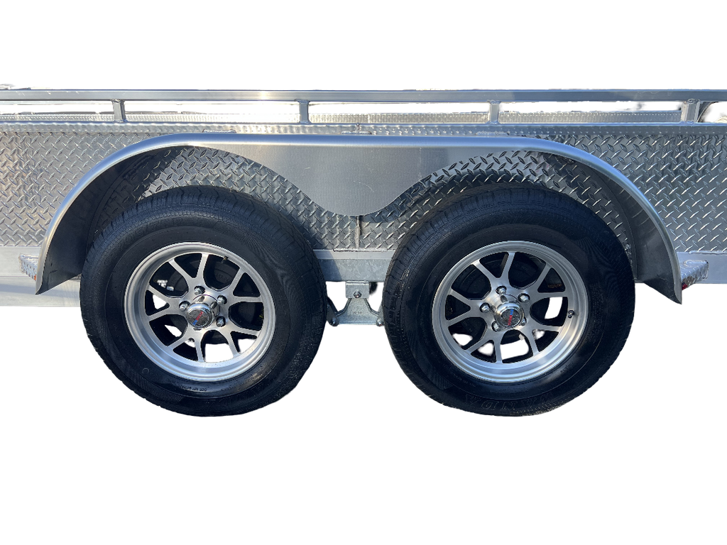 7x16 ENBECK Aluminum Utility Trailer